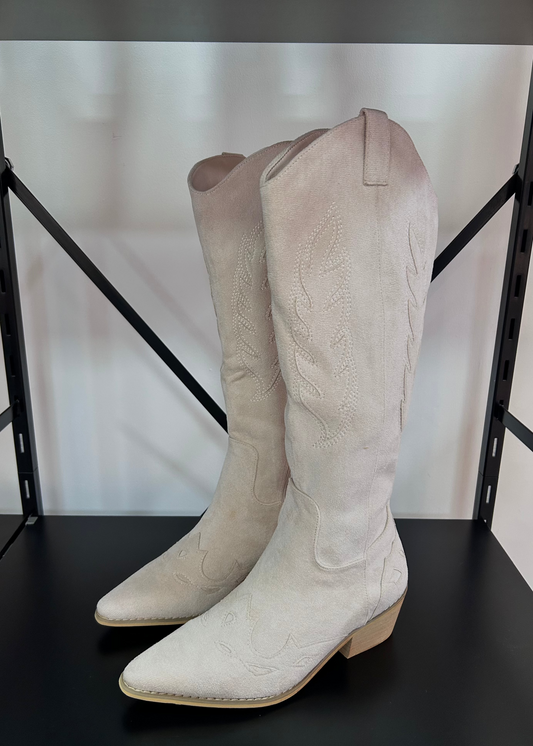 Botas Mujer Texanas - Coachella CRUDO