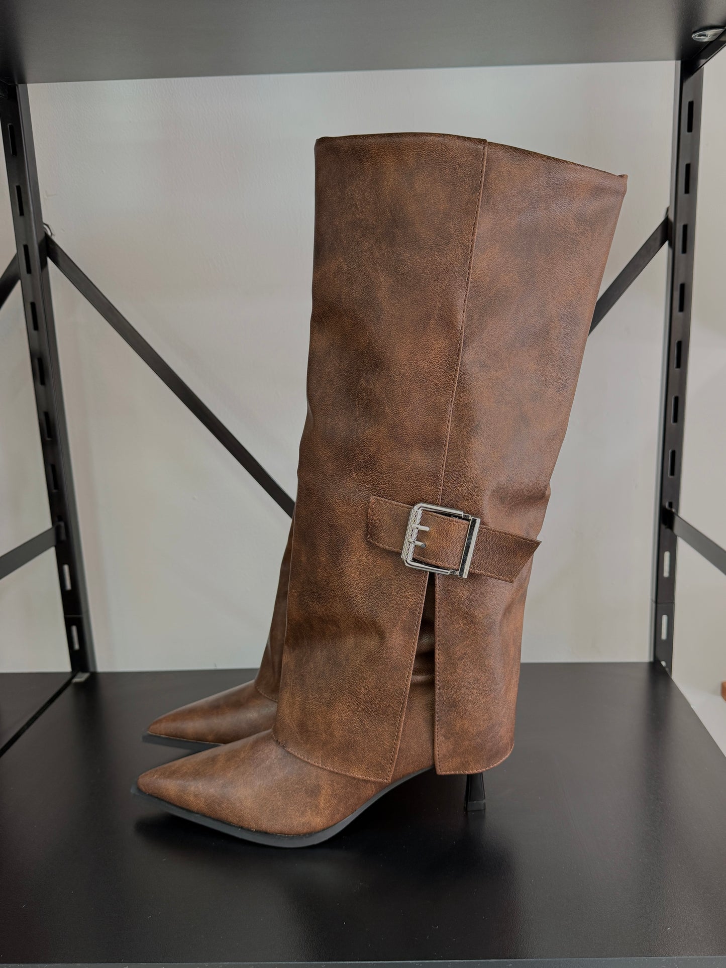 Botas Kitten - MARRÓN OSCURO