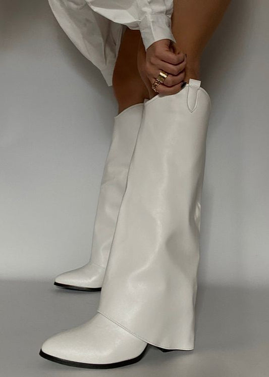 Botas Mujer - SHARK NUEVAS BLANCAS