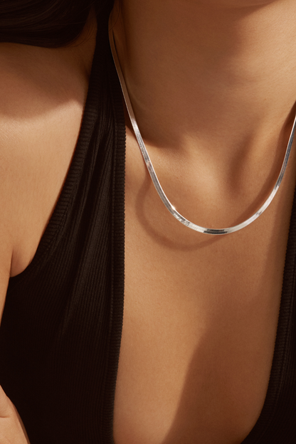 Collar Acero Mujer - SERPIENTE