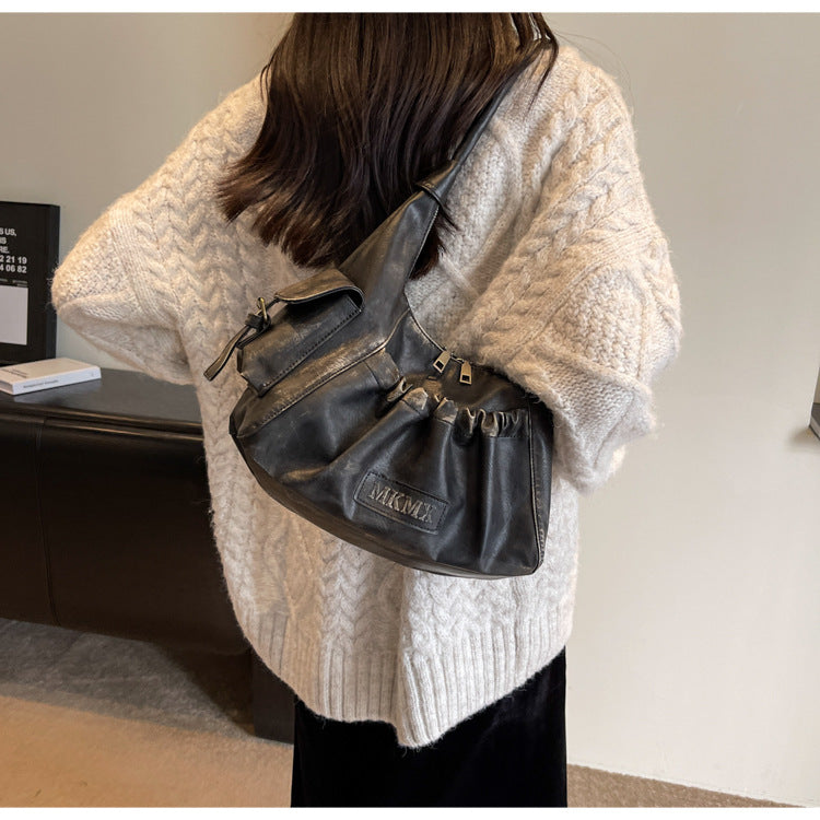 Cartera De Hombro - VINTAGE NEGRA