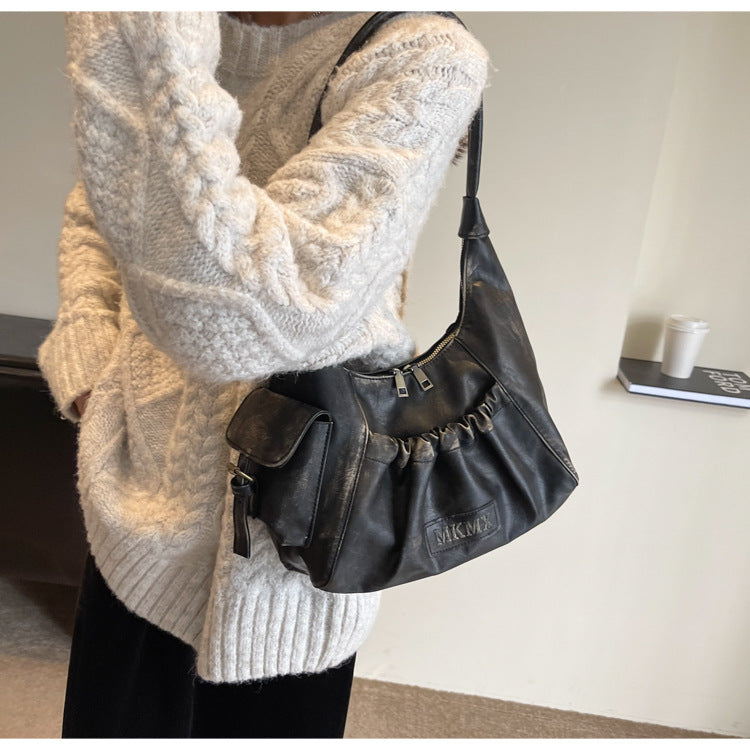 Cartera De Hombro - VINTAGE NEGRA