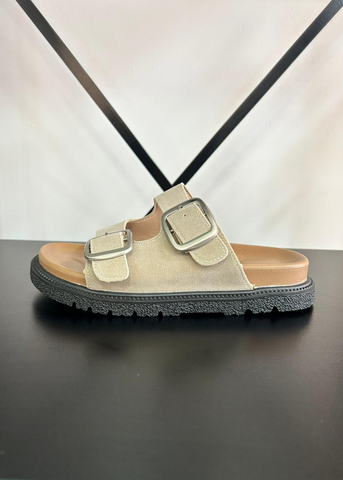 Sandalias de dedo Mujer - BEIGE