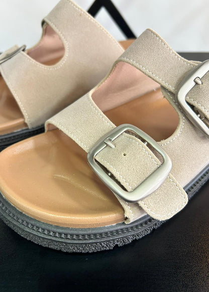 Sandalias de dedo Mujer - BEIGE