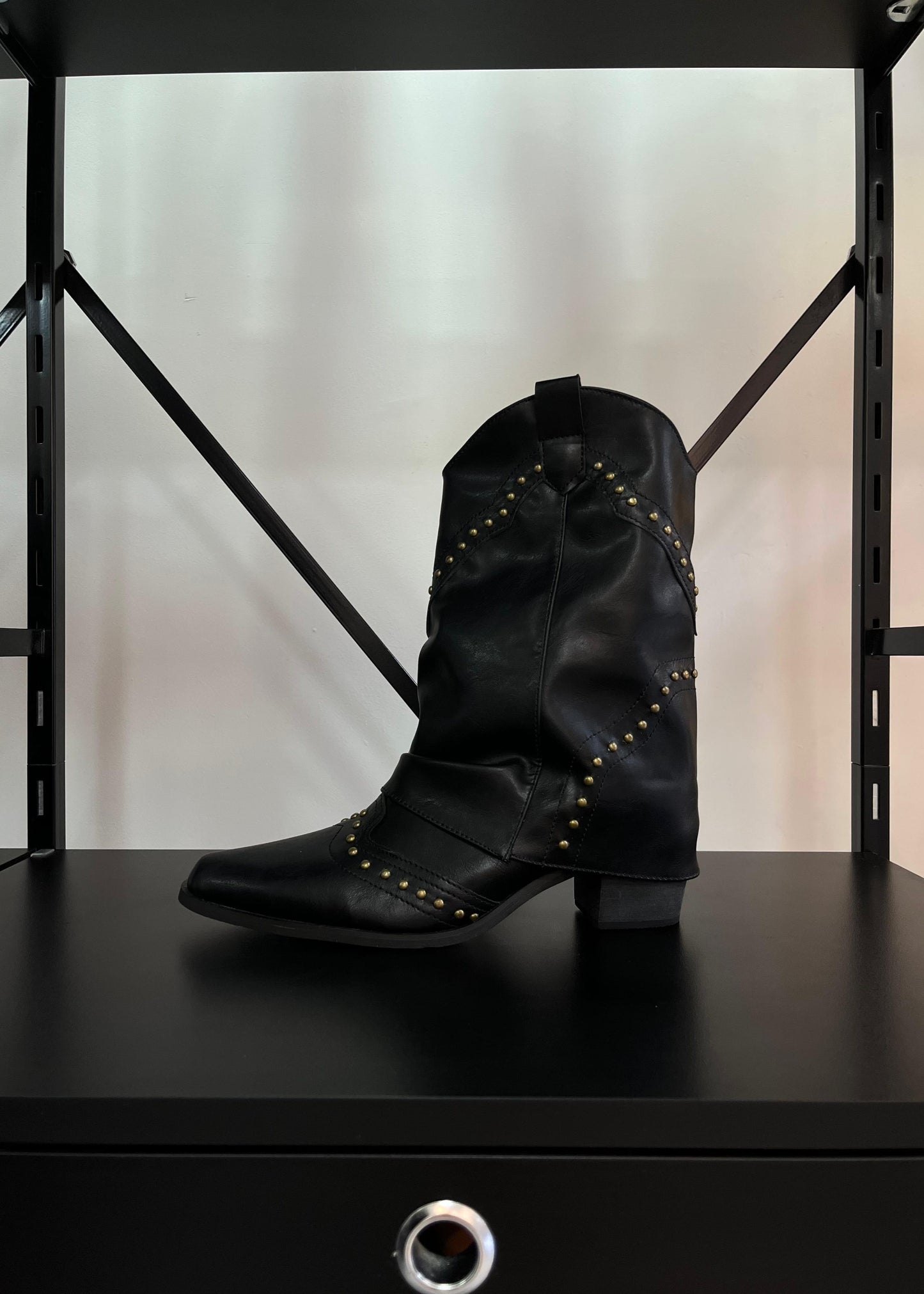 Botas TEXANA SHARK CORTA Mujer - Negras