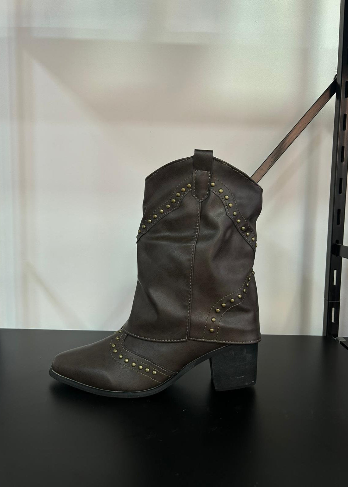 Botas Mujer Mini Texanas - Marrones