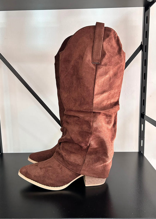 Botas Mujer - TEXANAS COW MARRONES