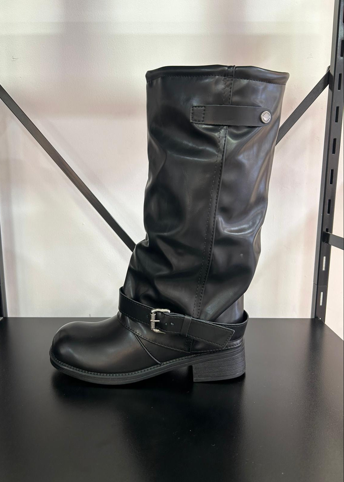 Botas Mujer Cow - Negras