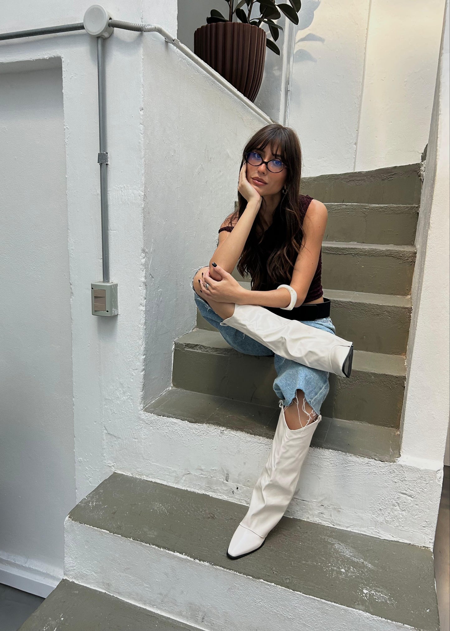 Botas Mujer - SHARK BLANCAS
