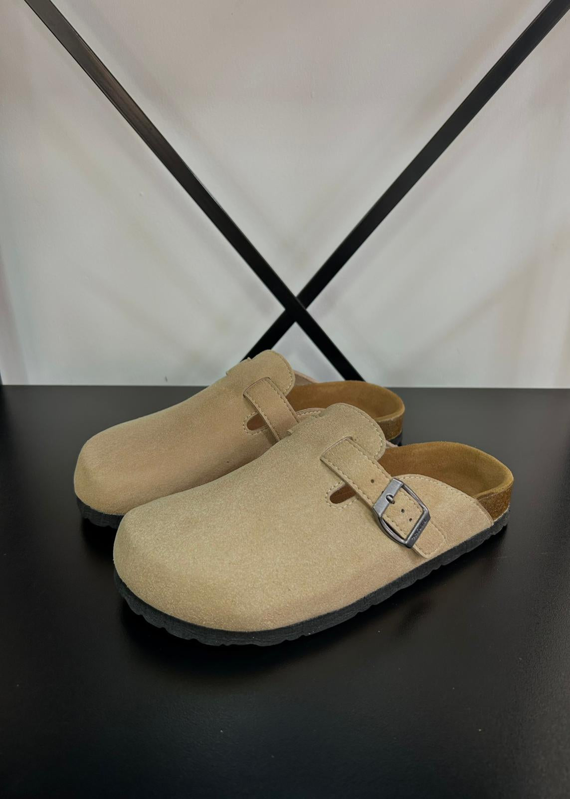 Zuecos Mujer - BEIGE