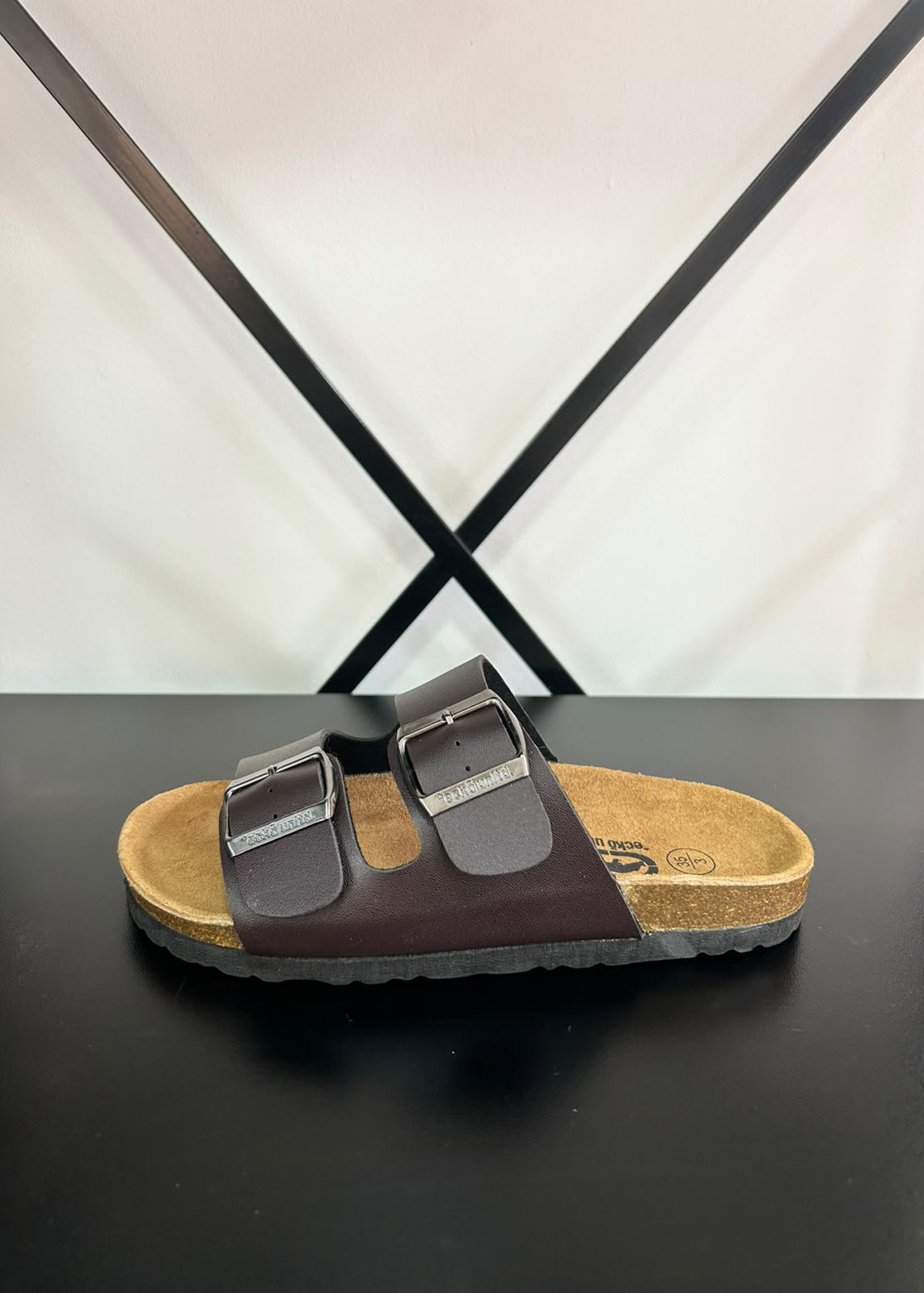 Sandalias Tiras Mujer - MARRÓN