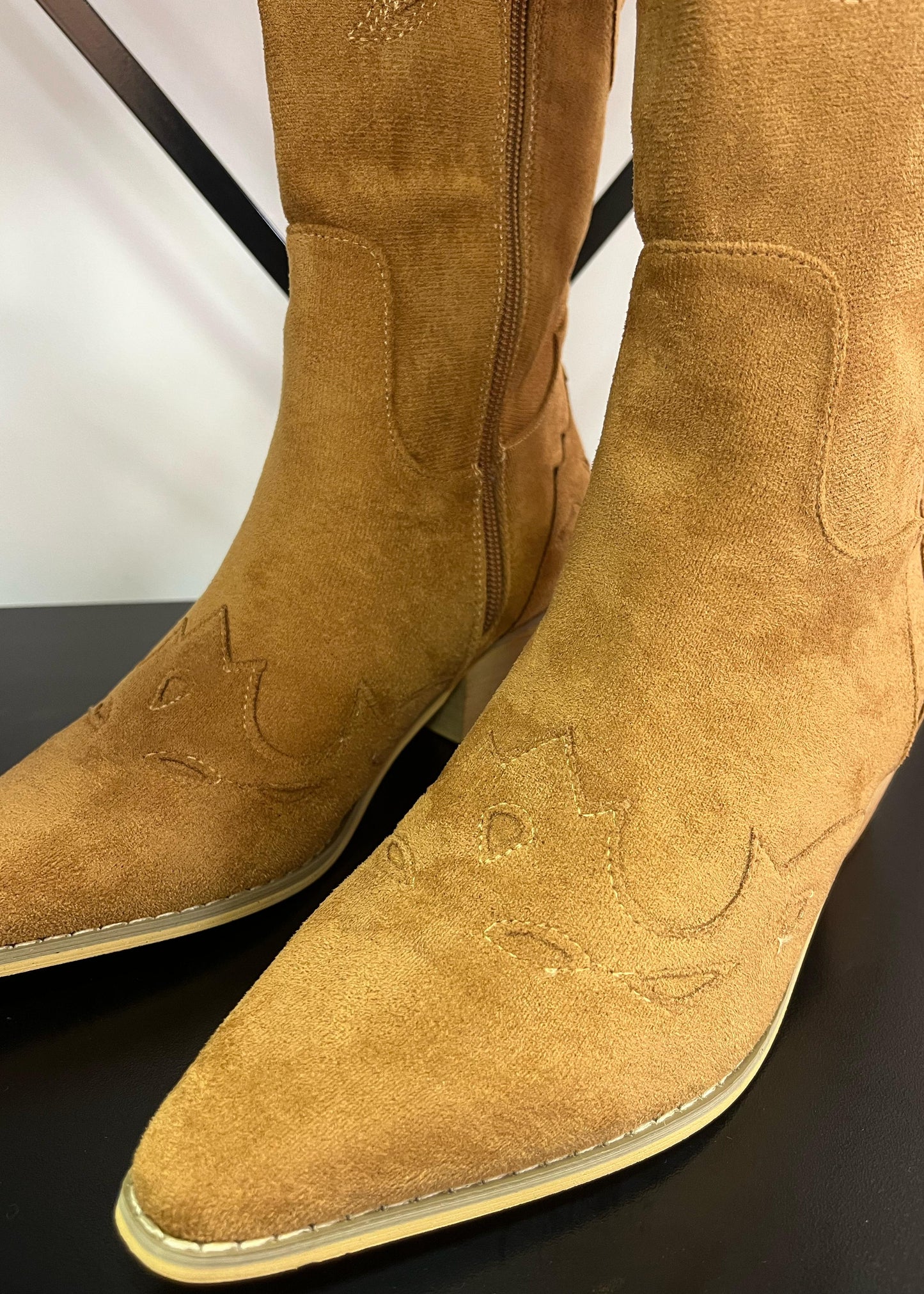 Botas Mujer Texanas - Coachella CAMEL