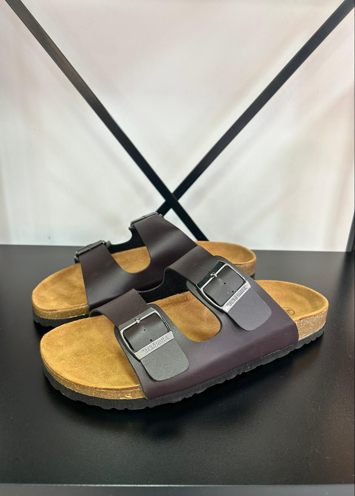 Sandalias Tiras Hombre - Marrones