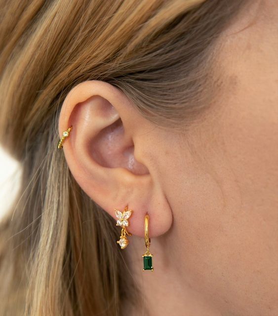 Aros Acero Mujer - CARAVANAS ESMERALDA