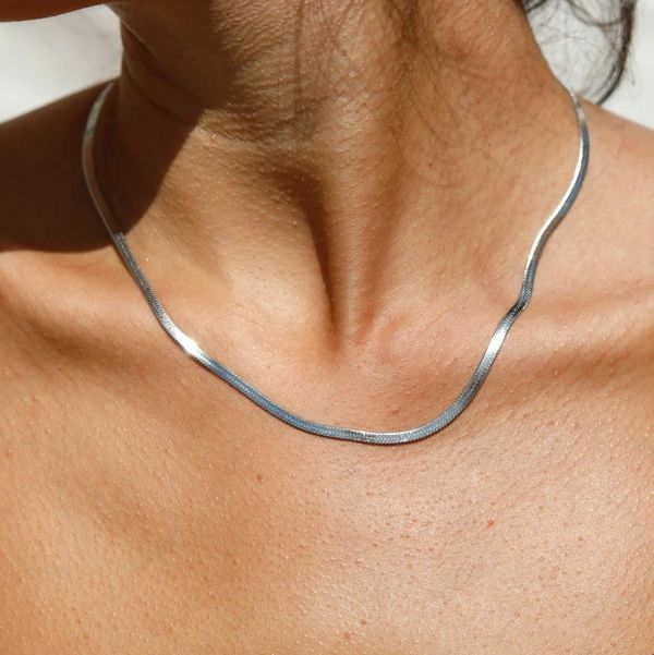 Collar Acero Mujer - SERPIENTE