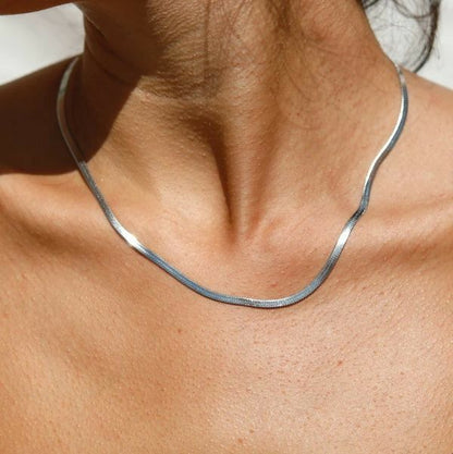 Collar Acero Mujer - SERPIENTE