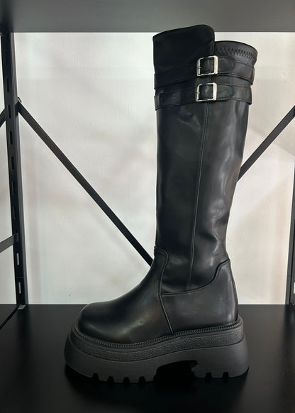 Botas Bikerboots Mujer - DOBLE HEBILLA NUEVO MODELO