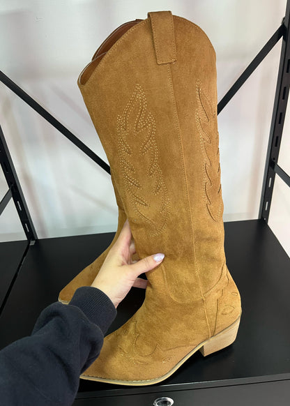 Botas Mujer Texanas - Coachella CAMEL