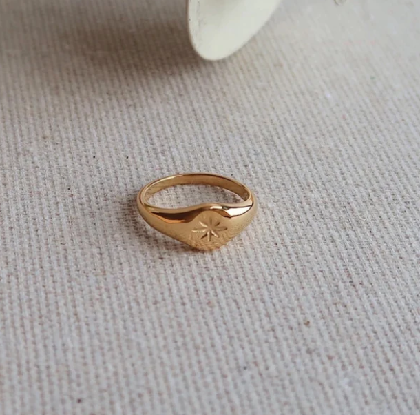 Anillo de Acero Mujer - ESTRELLA DE BELÉN