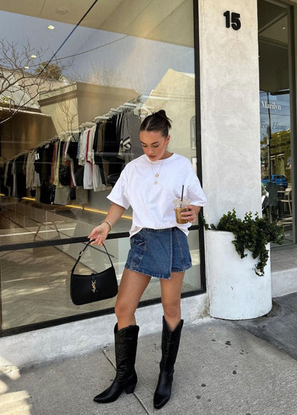 Botas Texanas XL - Negra