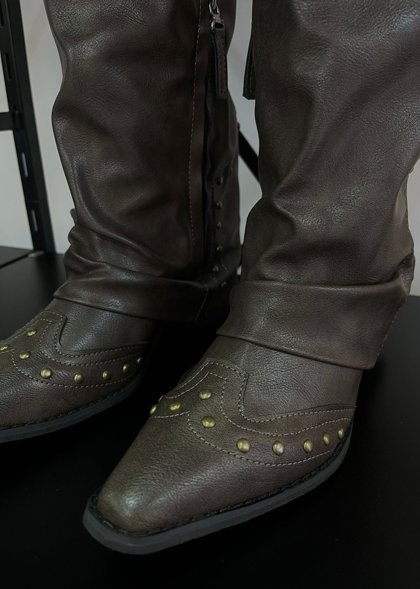 Botas TEXANA SHARK Mujer - Marrones