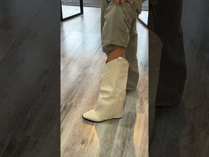 Botas Mujer SHARK BLANCAS | Para looks de noche
