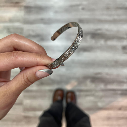 Pulsera Acero Mujer - ESCLAVA PLATEADA