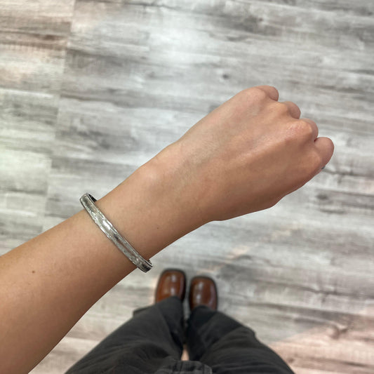 Pulsera Acero Mujer - ESCLAVA PLATEADA