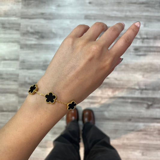 Pulsera Acero Mujer - TRÉBOLES