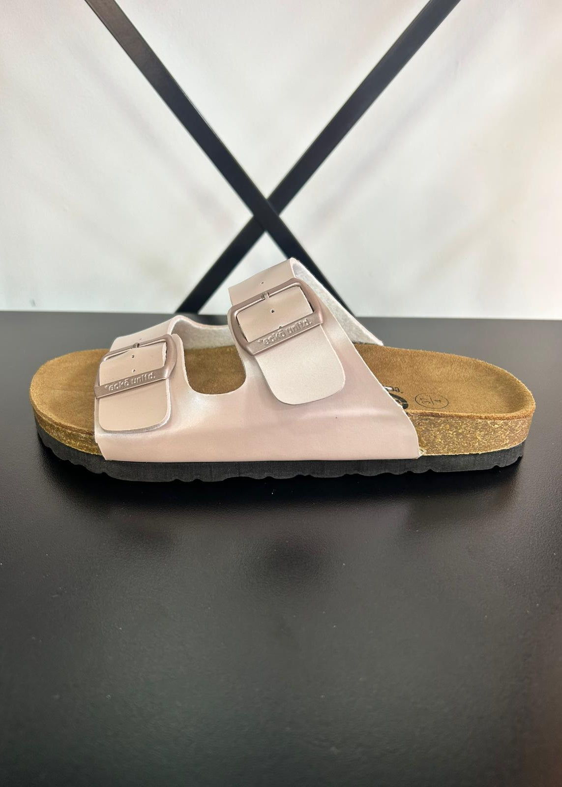 Sandalias Dos Tiras Mujer - Rosa